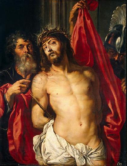 Rubens Santoro Chrystus w koronie cierniowej Spain oil painting art